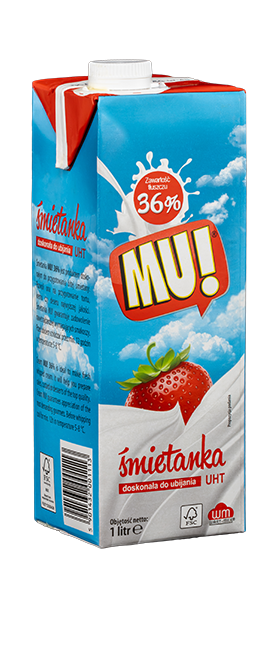 MU! UHT Cream 36% of fat